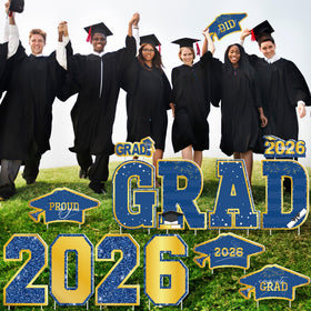 HOVACY versatile 2026 grad yard decor for home, parties, and photo ops.