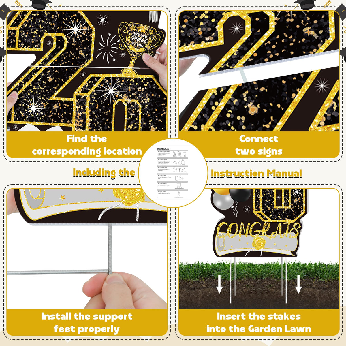 HOVACY weatherproof plastic sign durable for outdoor use