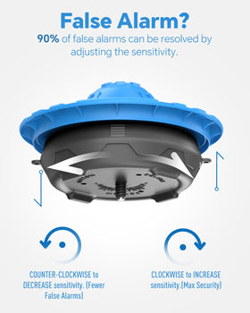 Hovara pool alarm installs easily without wiring or drilling.