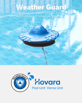 Hovara pool alarm protects kids and pets with reliable monitoring.