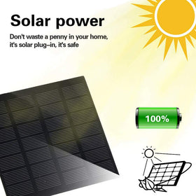 Hovico Solar Fountain patio-garden decor adds gentle, sun-driven motion.