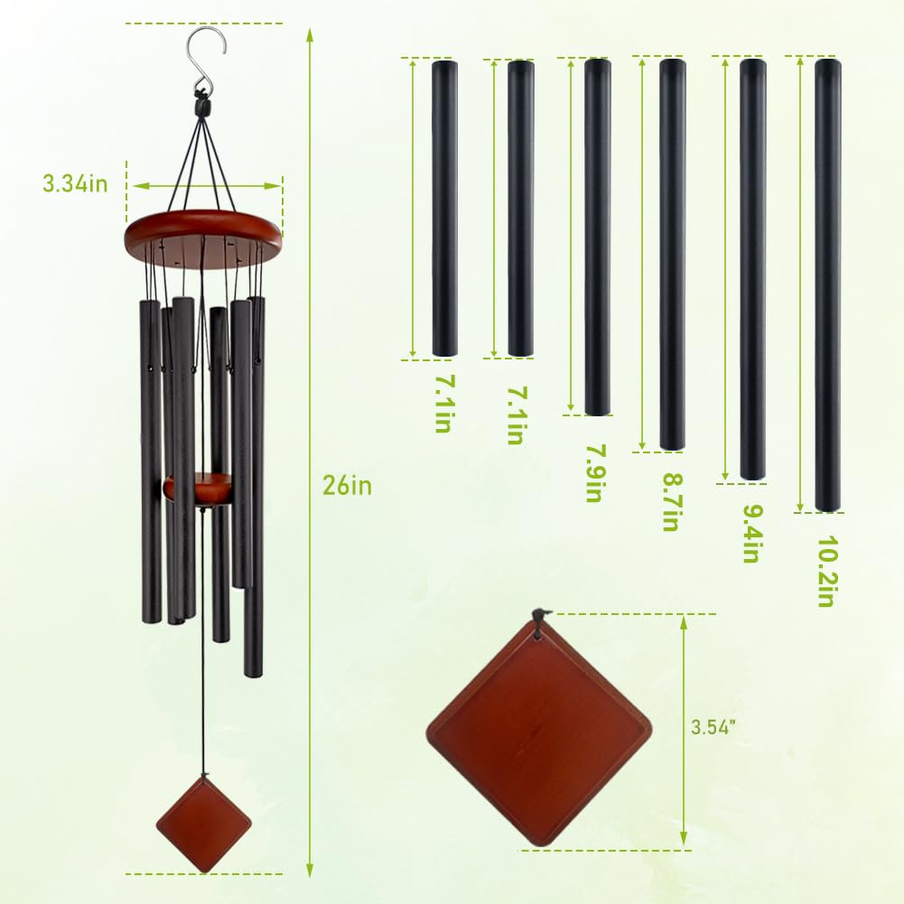 Howarmer memorial chimes make a thoughtful gift for remembering loved ones.