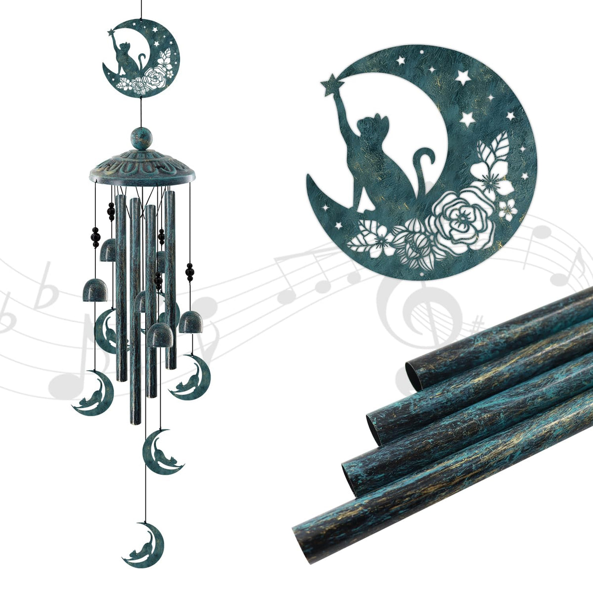 Howarmer memorial gift concept with cat motifs for pet tributes