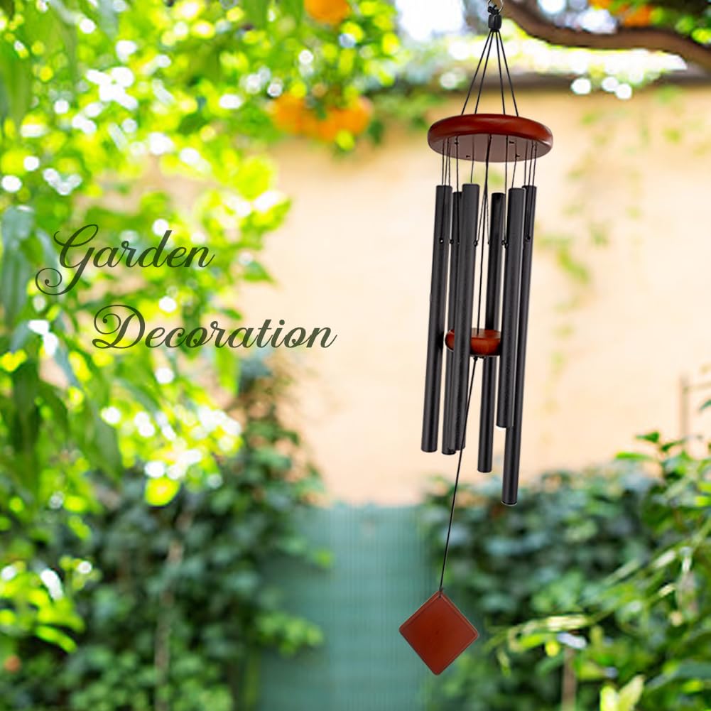 Howarmer anodized black tubes deliver durable, resonant sounds outdoors.
