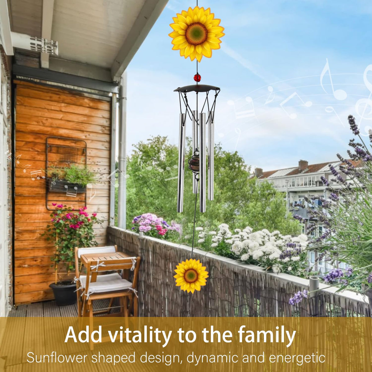 Howarmer wind chimes gift idea for women, moms, and friends.