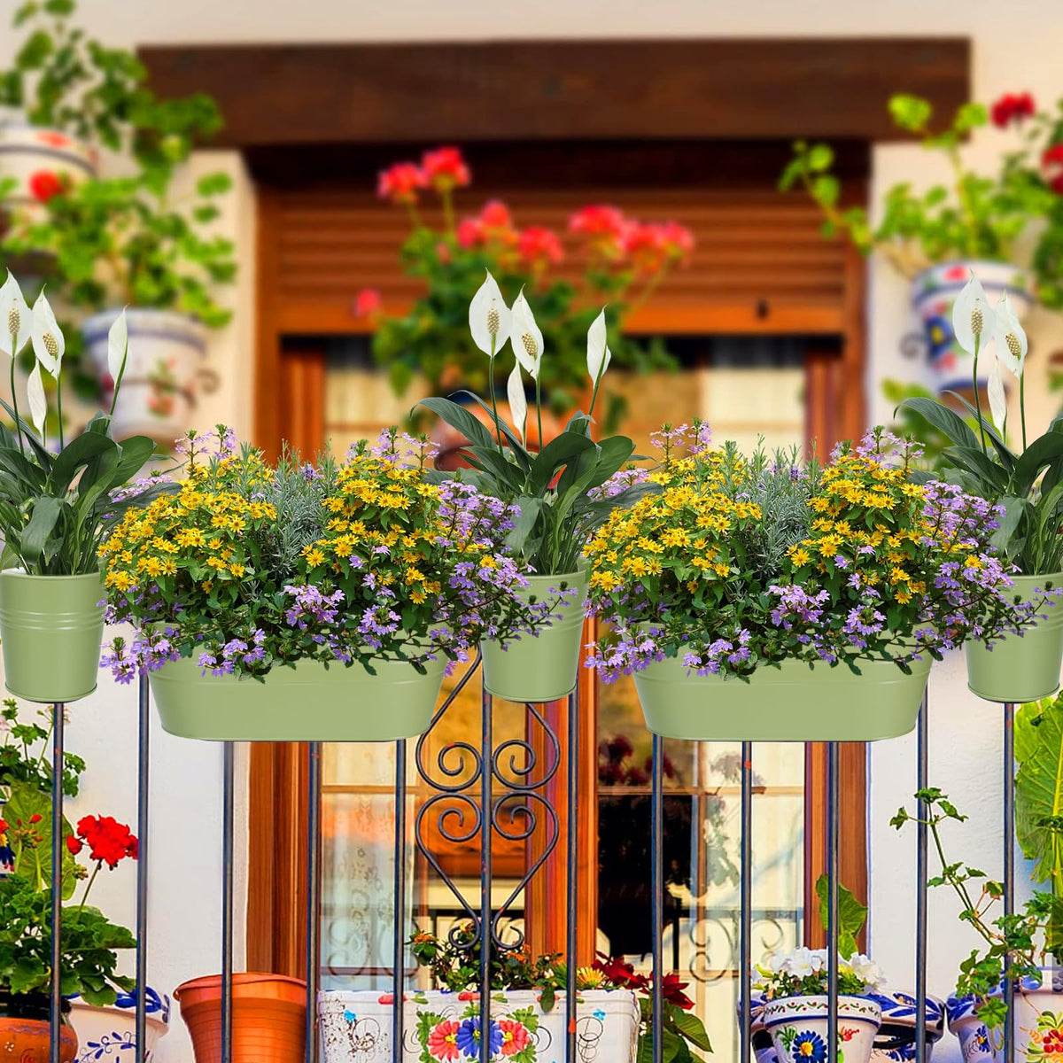 HowRU balcony-friendly design helps maximize small outdoor spaces.
