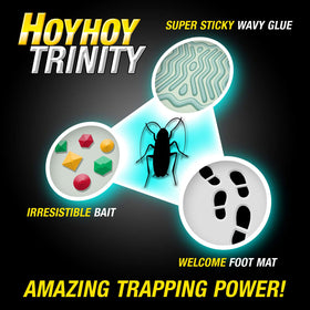 HOY HOY Trap A Roach disposal knob eases tidy disposal after use