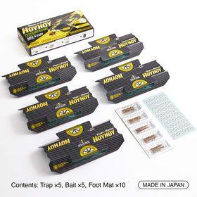 HOY HOY Trap A Roach sticky glue close-up highlights strong adhesion for quick capture