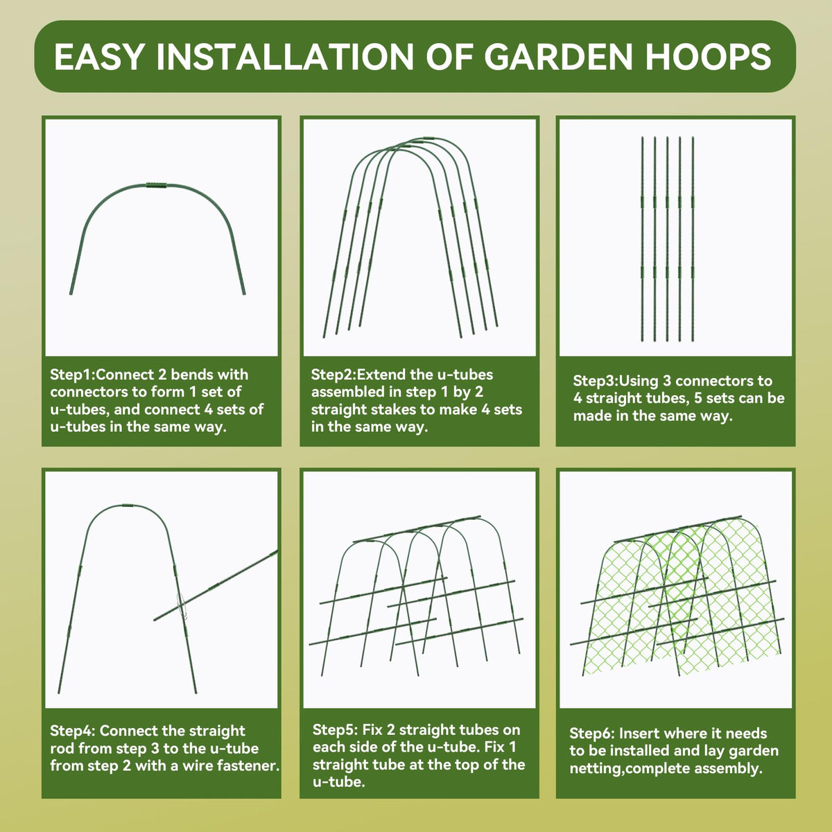 Hoyejyou garden trellis dimensions facilitate use in small raised beds.