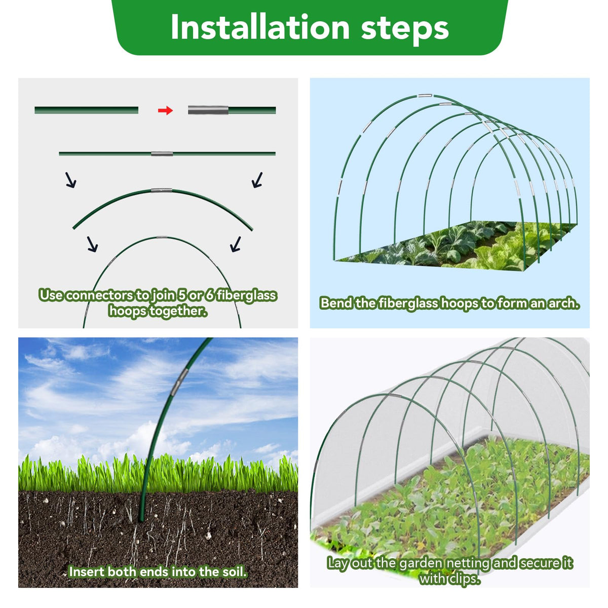 Hoyejyou netting ideal for vegetables, herbs, and seedlings.