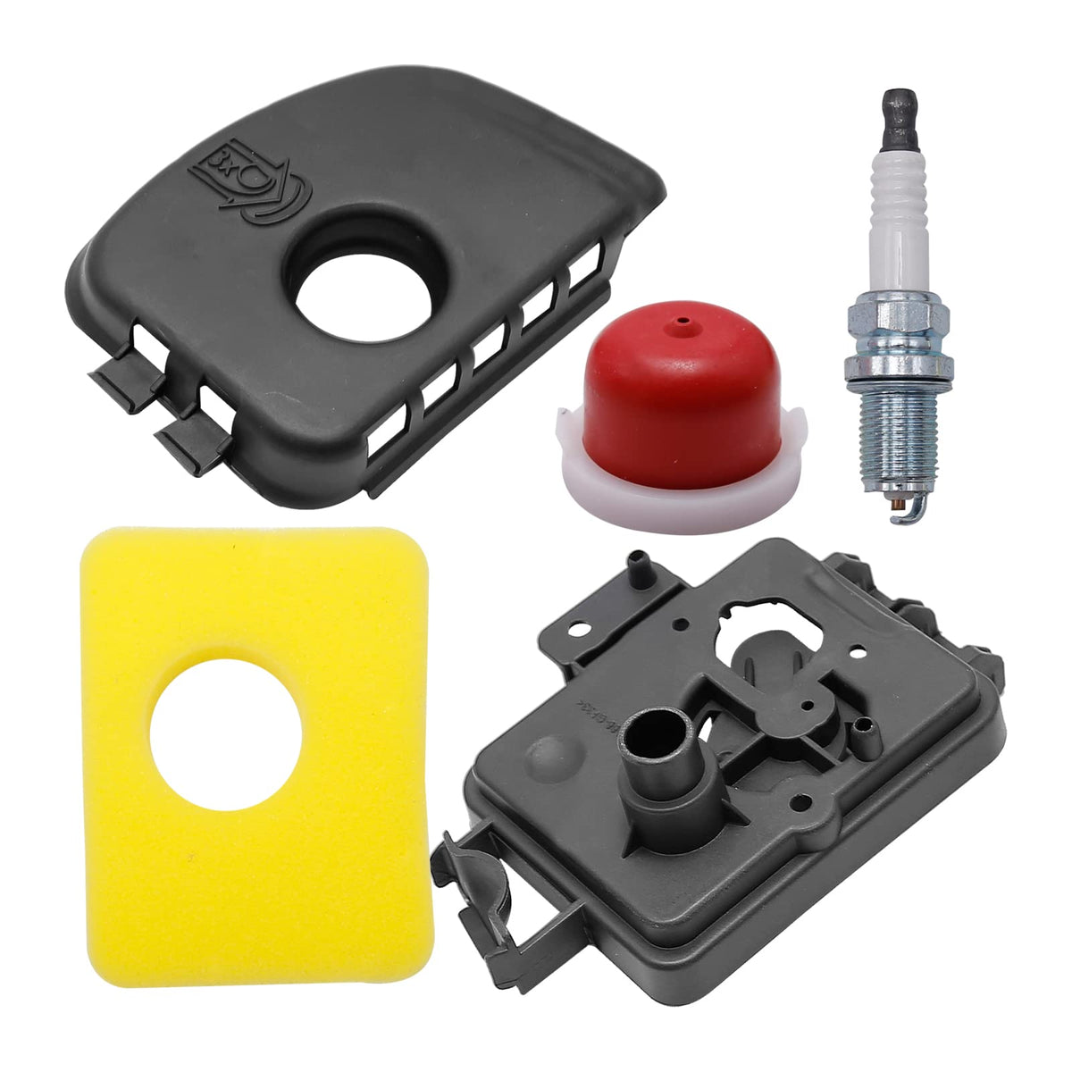 Hoypeyfiy air cleaner cover close-up for quick installation on compatible engines