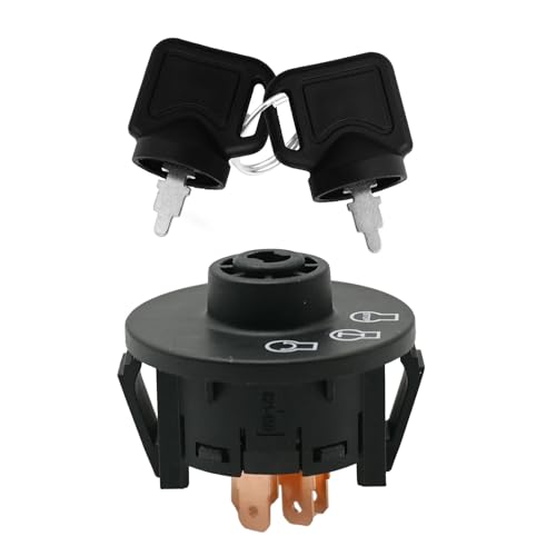 Hoypeyfiy ignition switch with 5 terminals and 3 positions for reliable starts.