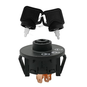 Hoypeyfiy ignition switch with 5 terminals and 3 positions for reliable starts.