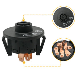 Hoypeyfiy Toro Z Master compatible ignition switch ensures smooth ignition.