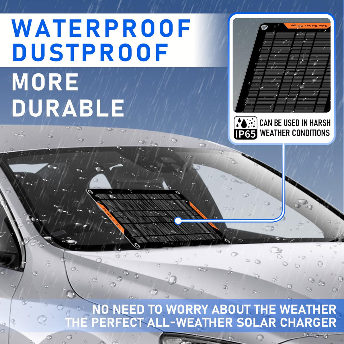 Hoysicy windshield-dash mount keeps charger accessible and portable.