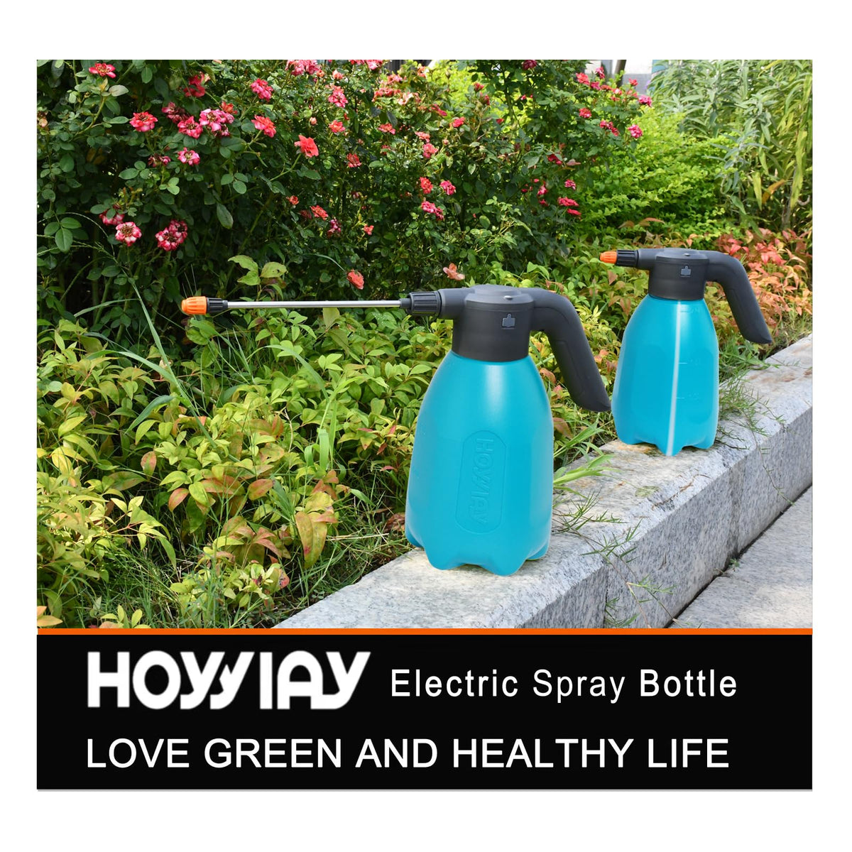 HOYYIAY ES2-PRO durable HDPE body with ergonomic handle for comfortable use