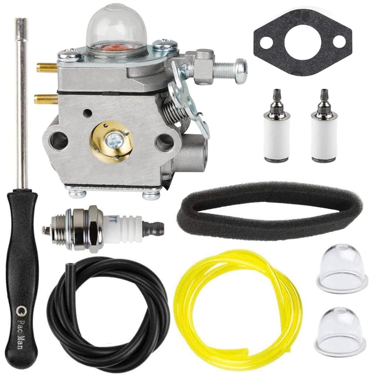 HPENP BC280 carburetor kit for Cub Cadet trimmer improves starting and idle stability