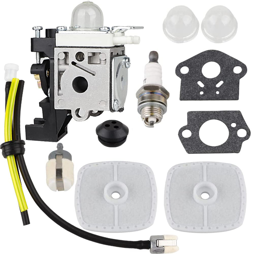 HPENP RB-K92A carburetor with fuel filter and spark plug for hedge trimmer performance