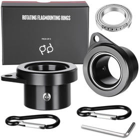HPGOED bearing steel flagpole rings outer shell for durable outdoor use