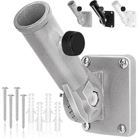 HPGOED flag pole holder outdoor bracket for durable exterior mounting.