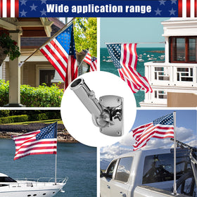 HPGOED weather-ready outdoor flag holder designed to last for years