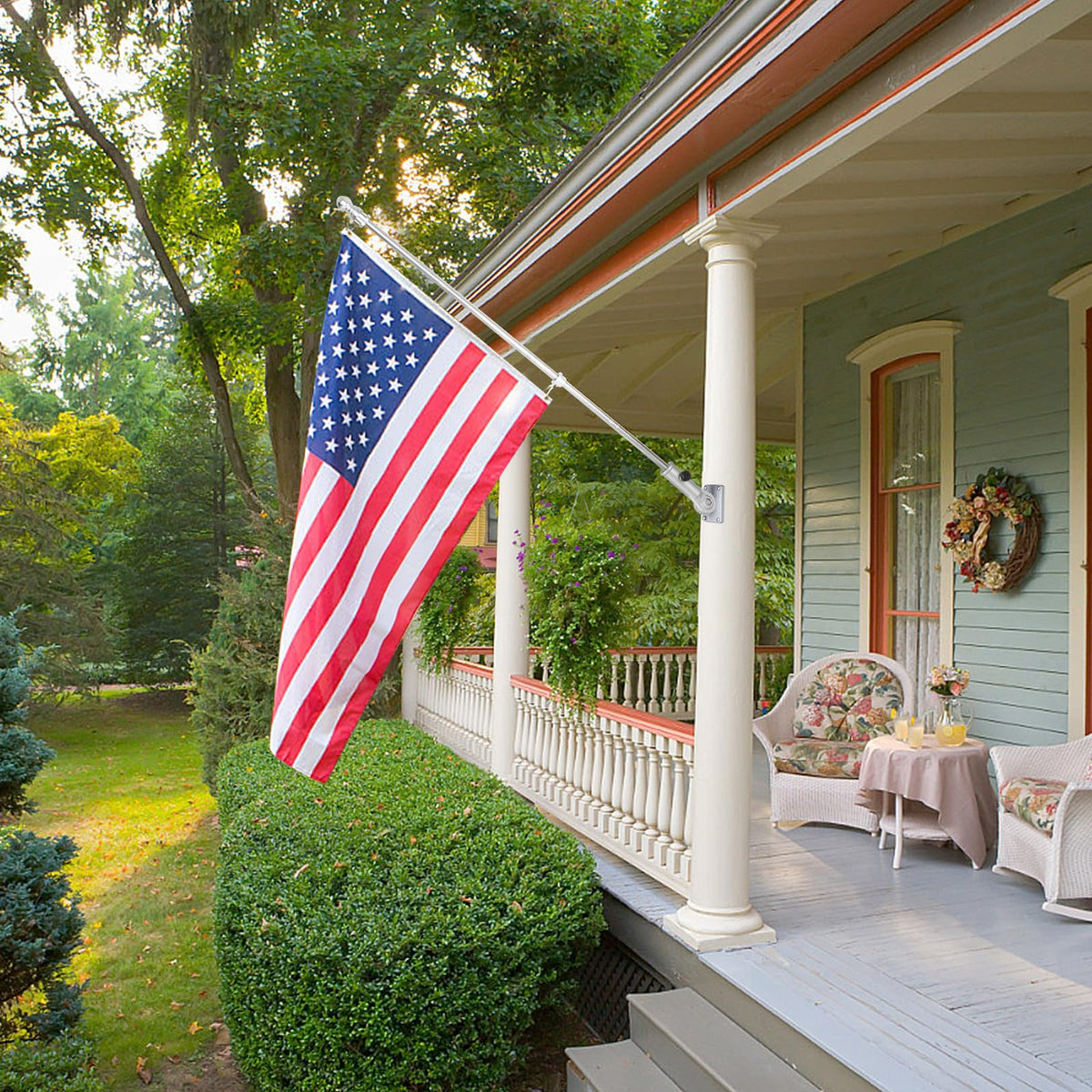HPGOED service and support flagpole rings with quick 24-hour assistance promise.