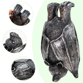 HPMAISON bat flowerpot ornament adds whimsical charm to gardens.