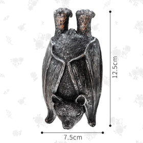 HPMAISON outdoor bat decor in antique bronze finish withstands weather.