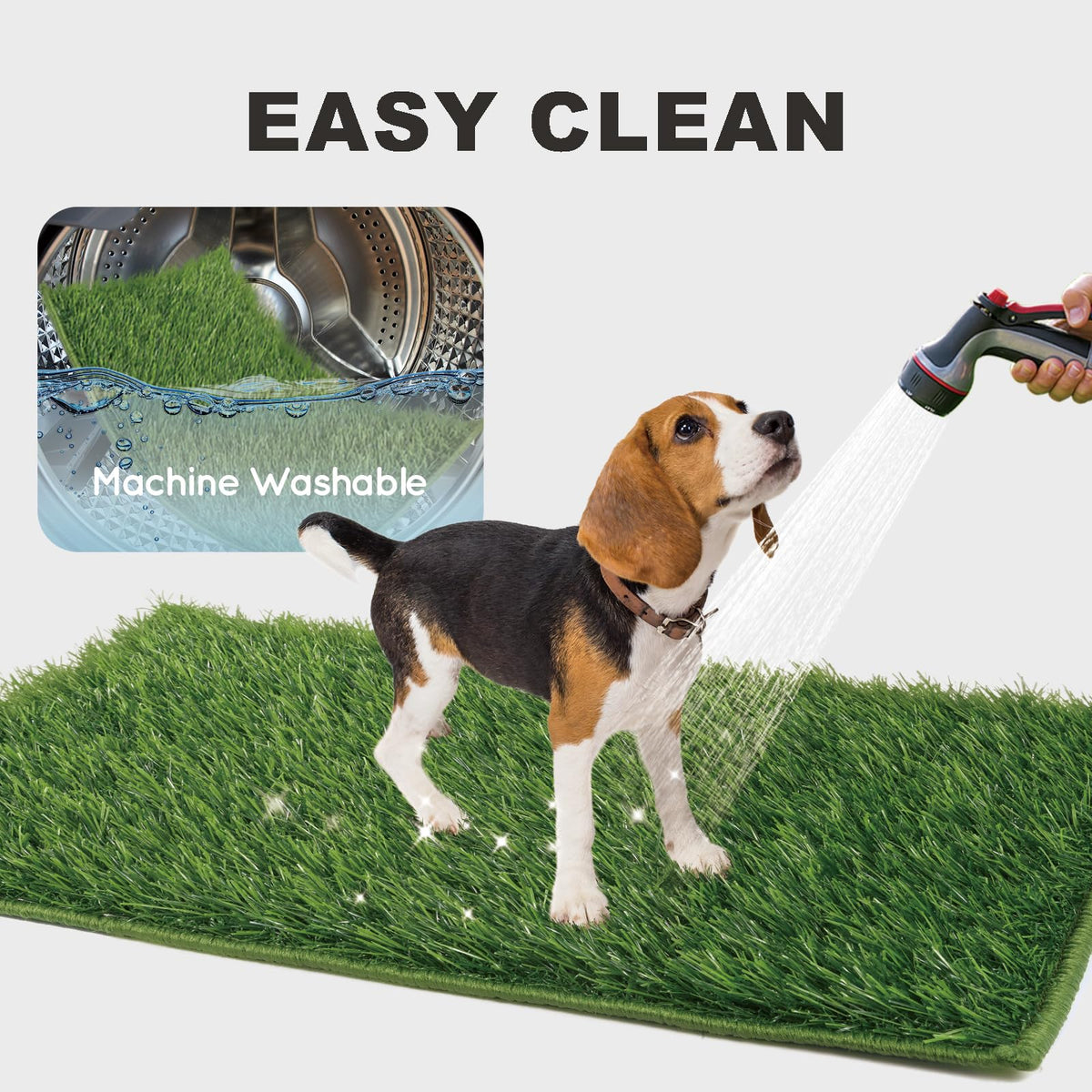 HQ4US 4LEGS two-piece set enables easy rotation and cleaning between uses.