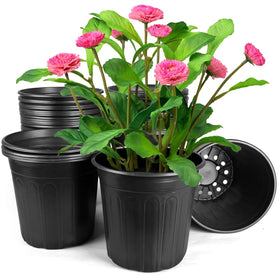 HQAUT 5-gallon pot with a 7-inch opening supports root growth and easy repotting