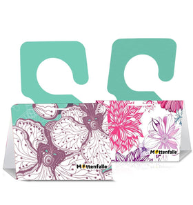 HQBLC Mottenfalle traps with decorative floral design blending into storage