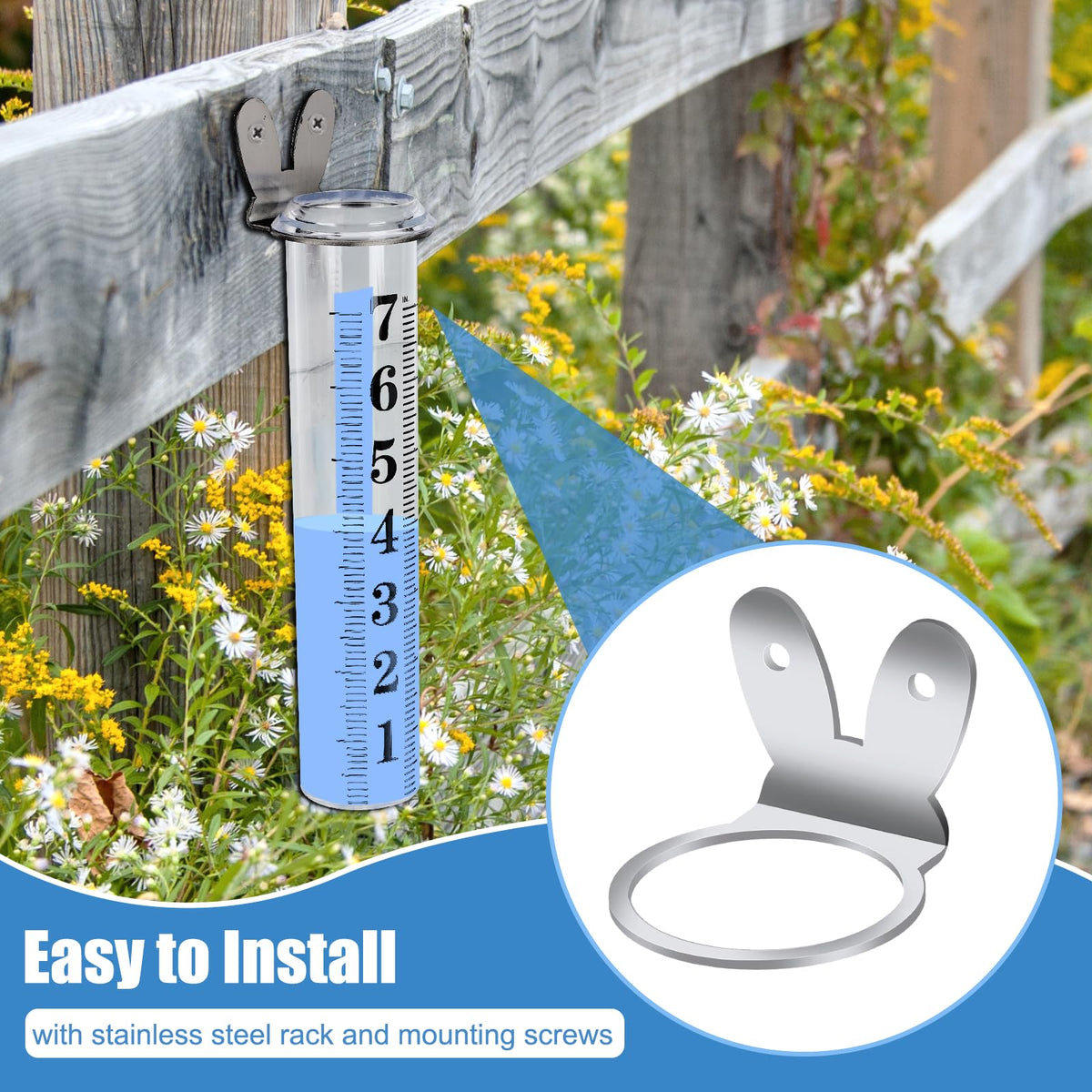 HQcontL 7-inch gauge with 0.1-inch increments for easy reading.