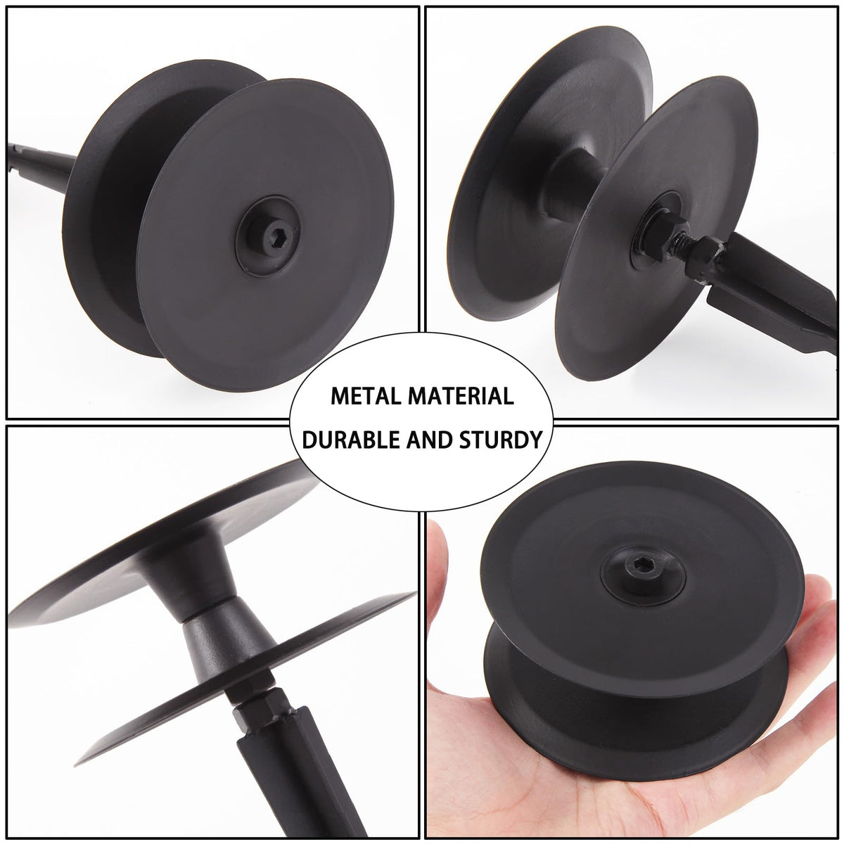 HQcontL easy-install garden hose guide installed without tools