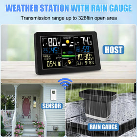 HQcontL Indoor/Outdoor Thermometer and Hygrometer tracks temperature and humidity