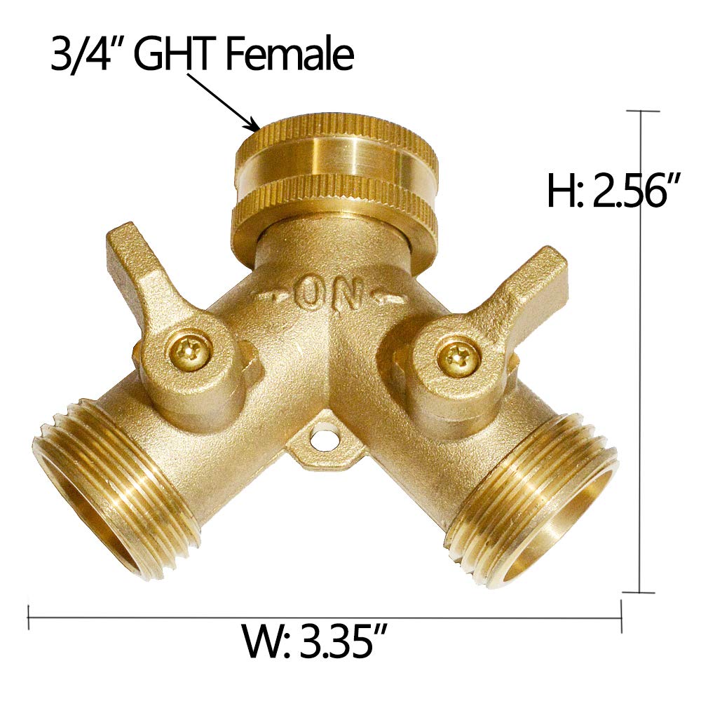 HQMPC 3-4 GHT thread connection compatible with most hoses.