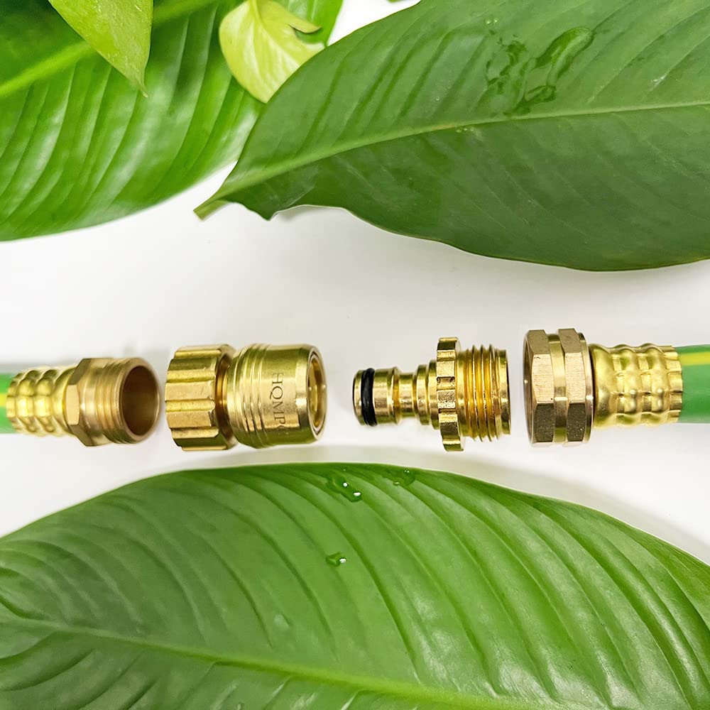HQMPC durable brass construction resists corrosion for longevity.