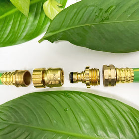 HQMPC durable brass construction resists corrosion for longevity.