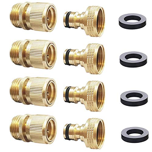 HQMPC brass garden hose quick connect for easy assembly and leak-free flow