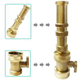 HQMPC 3/4-inch GHT thread valve on/off in action.