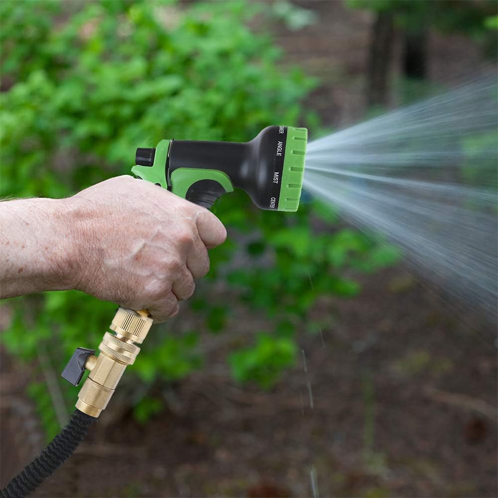 HQMPC compatible with most 3/4in garden hose spigots and nozzles.