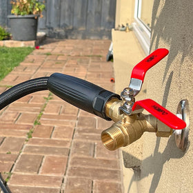 Durable brass construction of HQMPC two‑way splitter