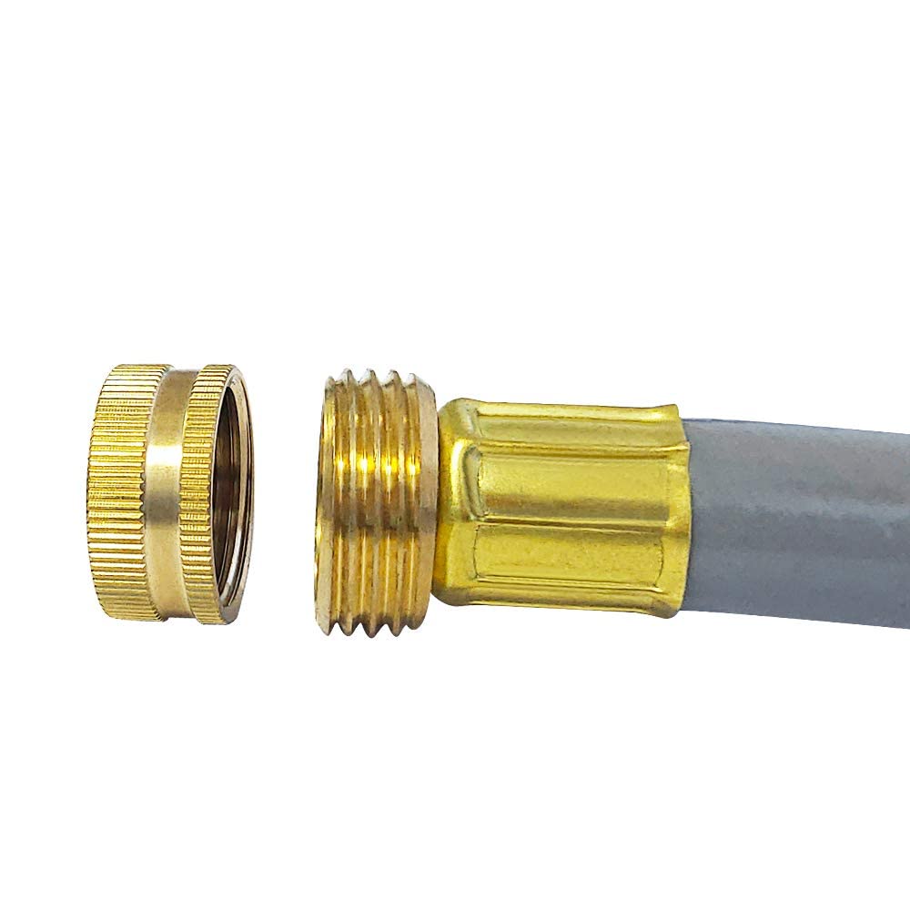 HQMPC easy-installation brass cap simplifies hose maintenance.