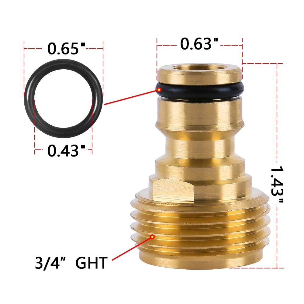 HQMPC easy-switching connector makes swapping nozzles effortless.