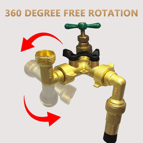 HQMPC 4 included washers enhance sealing for durable irrigation.