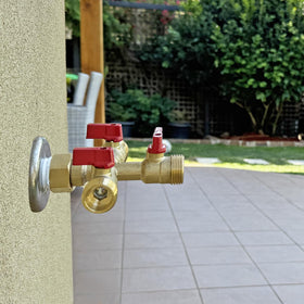HQMPC hose splitter red handle design for easy operation