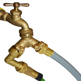 HQMPC improved brass handle enables smooth, easy on/off operation.