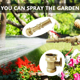 HQMPC packaging shows two valves and four washers for outdoor projects.