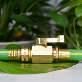 HQMPC professional-grade brass valve enhances irrigation setup reliability
