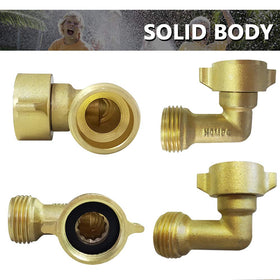 HQMPC two-pack elbows with washers simplifies quick-connect setup.