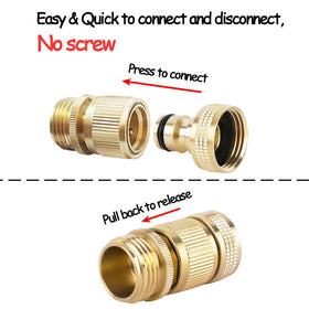 HQMPC quick connect kit includes washers for secure, leak-free seals.